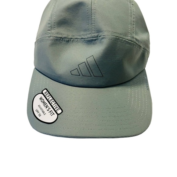 Adidas Women's Superlite Trainer Hat Silver Green - Picture 2 of 3